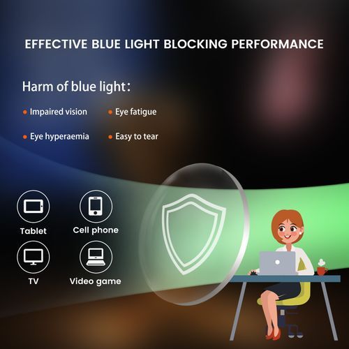 Anti-blue Light Glasses Metal Frame Fashion Retro Unisex