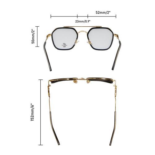 Anti-blue Light Glasses Metal Frame Fashion Retro Unisex