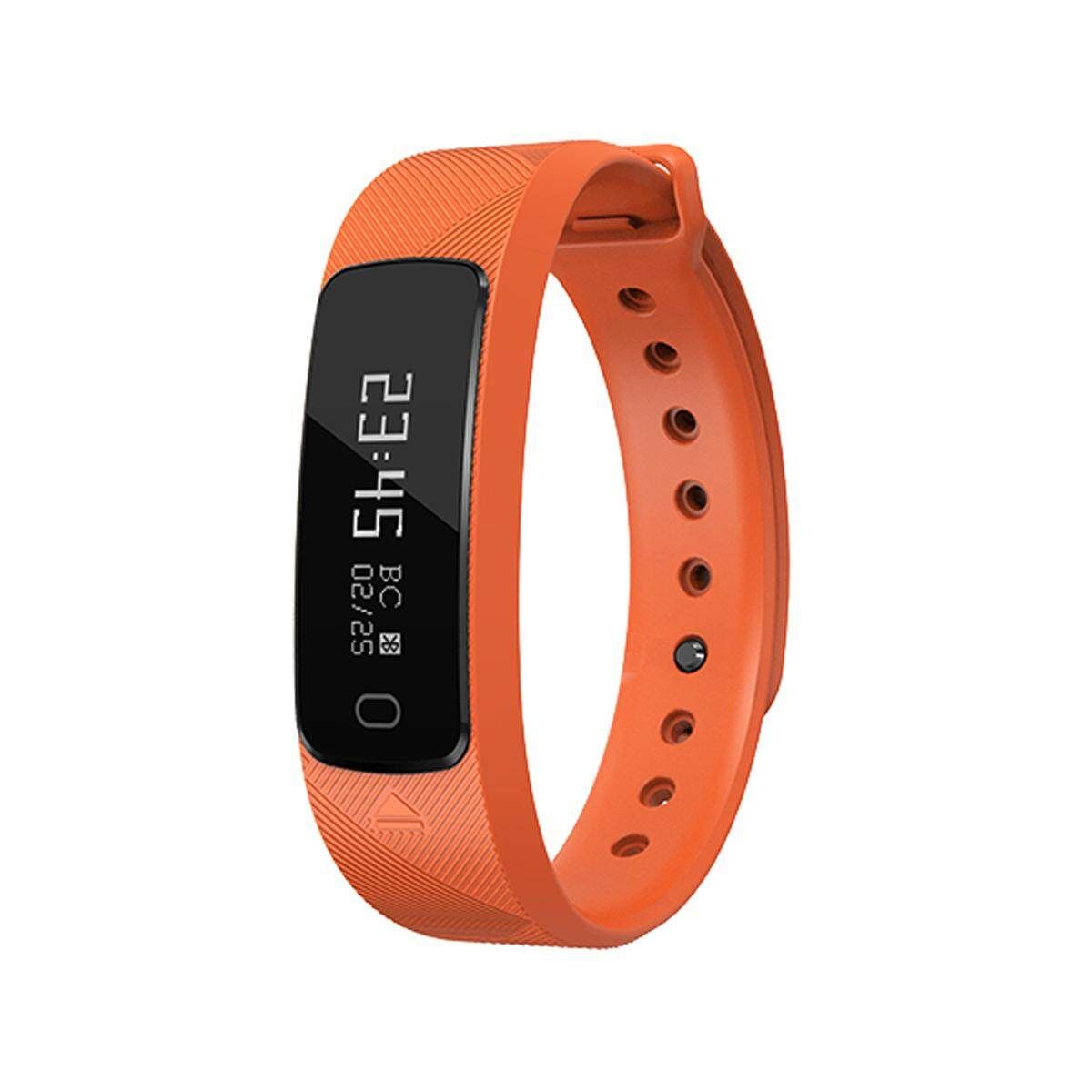 SMA B2 Sports Smart Bracelet Heart Rate IP67 Waterproof Wristband Orange