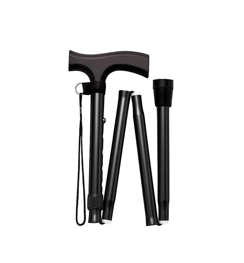 UNISEX ALUMINUM FOLDABLE WALKING STICK