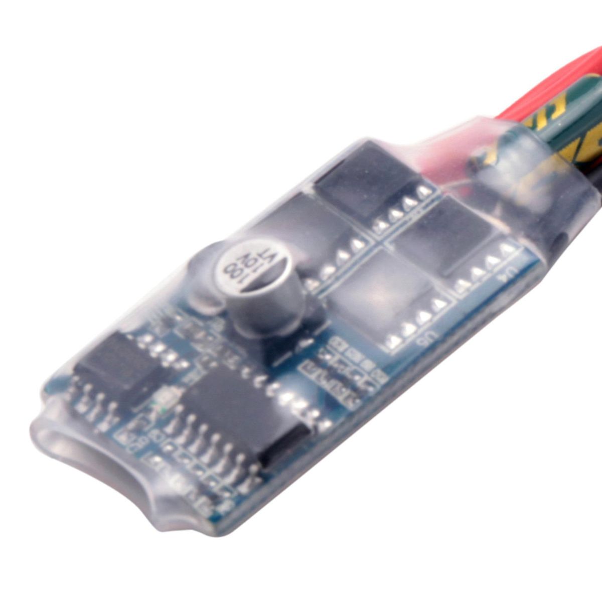 10A ESC Brushed Speed Controller for 1/12 1/16 1/18 1/