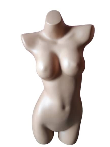 Flesh Female Posing Lingerie Mannequin Torso