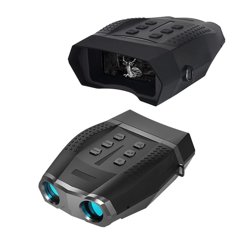 NV5100 IR Night Vision Binocular Camera 4K 1080P HD 4X Zoom 600M Full Dark Telescope Hunting Video