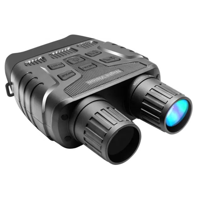 NV3180 Portable Night Vision Binoculars Goggles Telescope 4X Zoom 1080P HD Head Mount Infrared Photography & Videoing