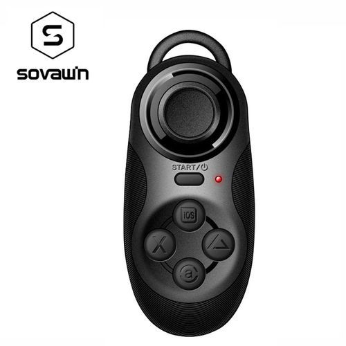 Sovawin Mini Wireless Universal VR Bluetooth Remote Controller Gamepad Camera Shutter Joystick For Android 3D Glasses VR TV ABDSW