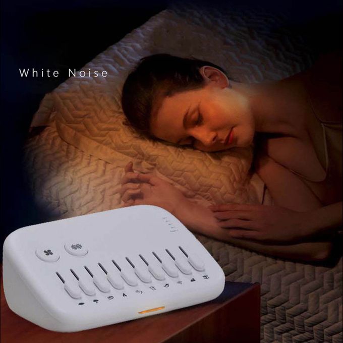 White Noise Machine Auto-Off  Sleep Relaxation For Nursery Travel