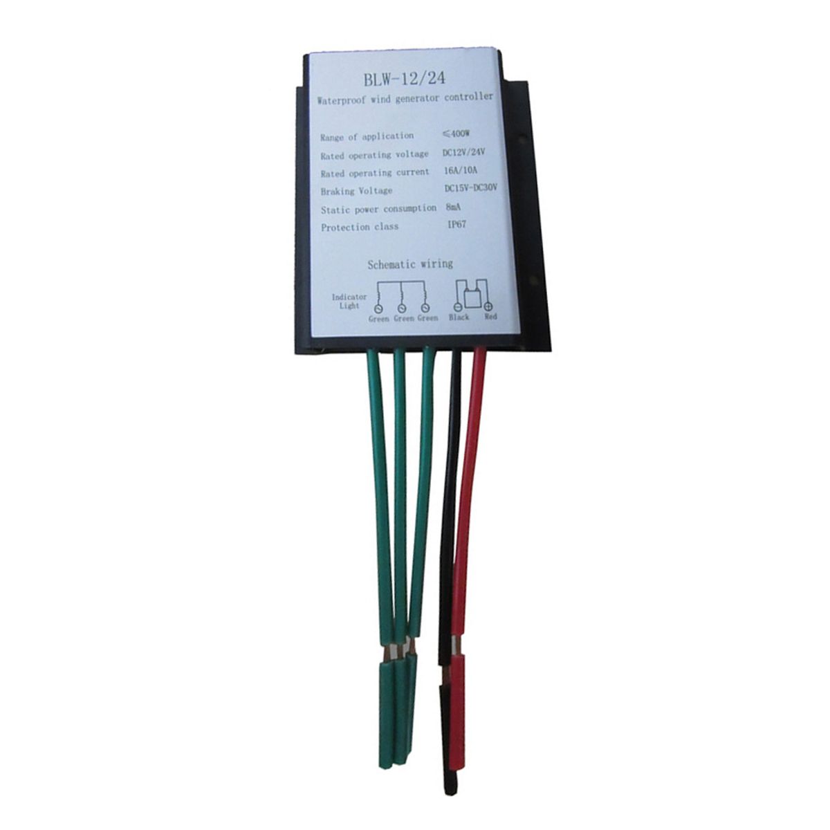 400W DC12V/24V Automatic Switch Waterproof Wind-driven