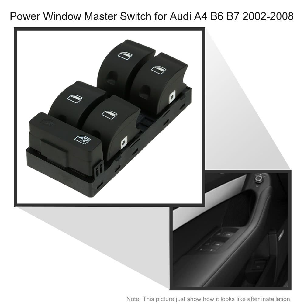 6pcs OEM Car Headlight Control Electric Power Window Master