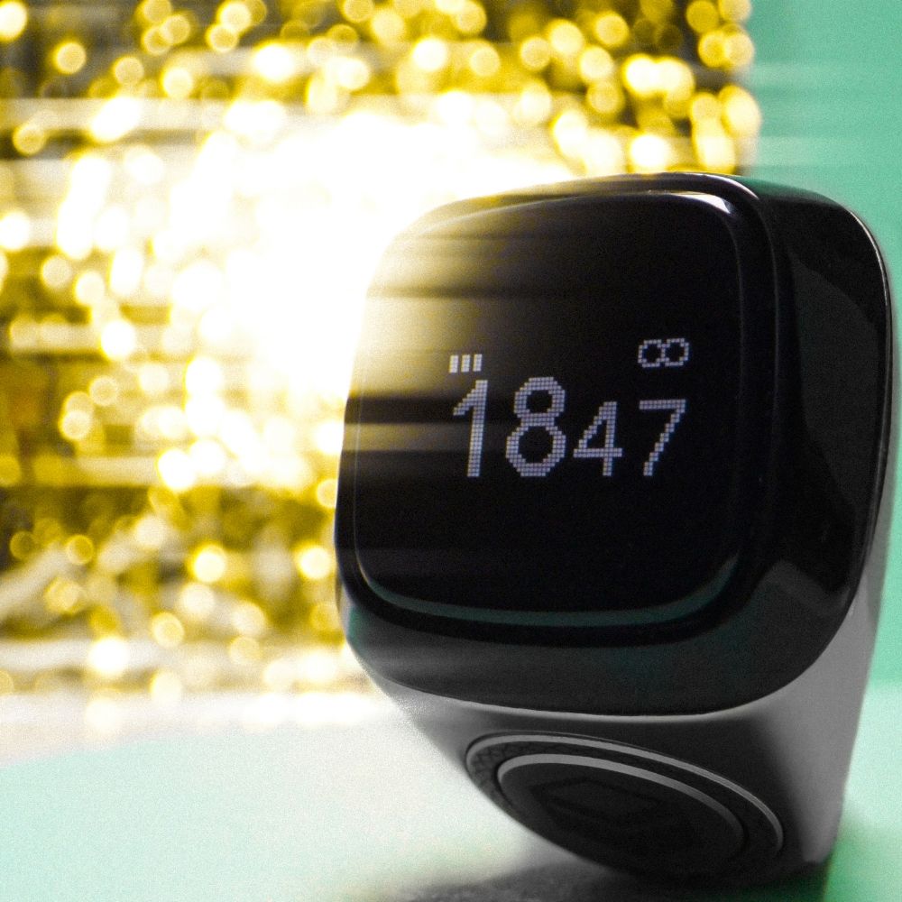 Umeox Newest Muslim Tasbih Counter Digital Clock Smart Ring
