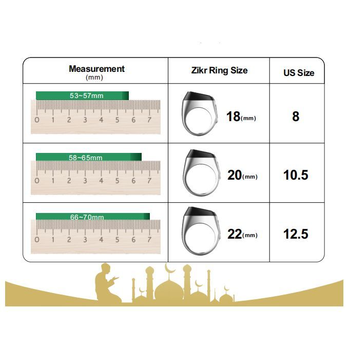 Umeox Factory Stock Smart Ring,islamic Tasbeeh,digital Clock,muslim Gift