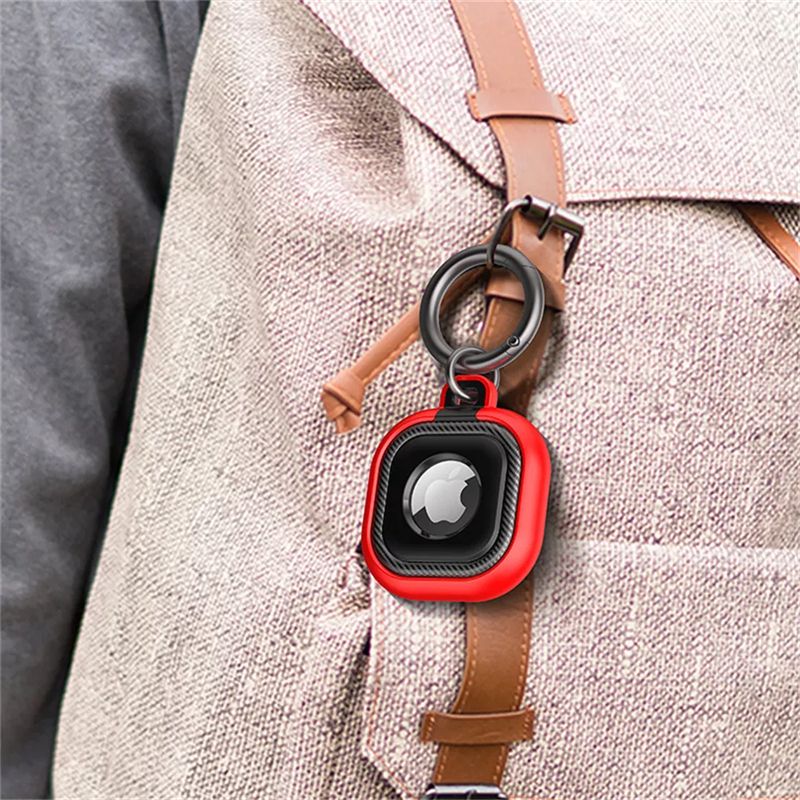 For AirTag Case Men Case Protective Keychain Protector Cover For Accessories Key-Ring Dog Or Cat Collar Finder GPS