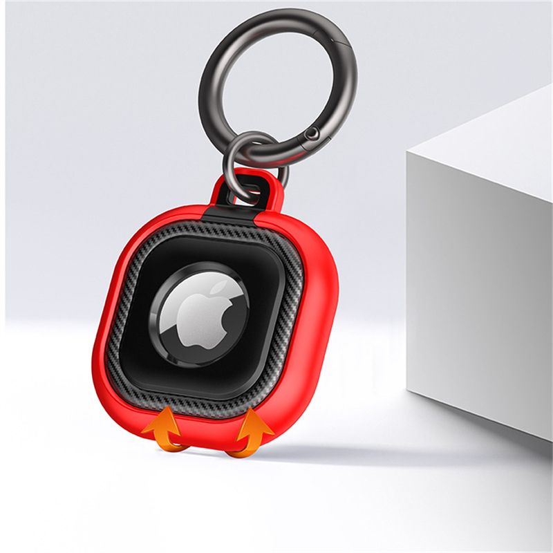 For AirTag Case Men Case Protective Keychain Protector Cover For Accessories Key-Ring Dog Or Cat Collar Finder GPS