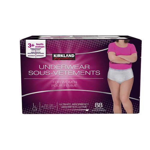 Adult Underwear / Diapers For Women Large (88 Counts) L/XL