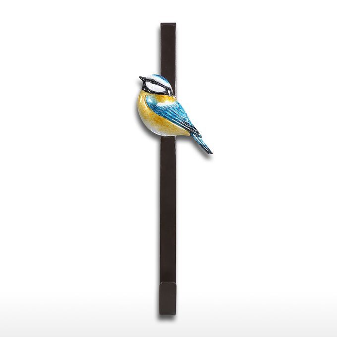Blue Head Bird Door Hook Iron Hanger Over The Door Iron-