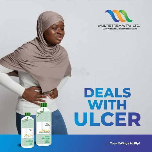 Jinja Herbal Extracts Herbal For Ulcer (350 Ml)