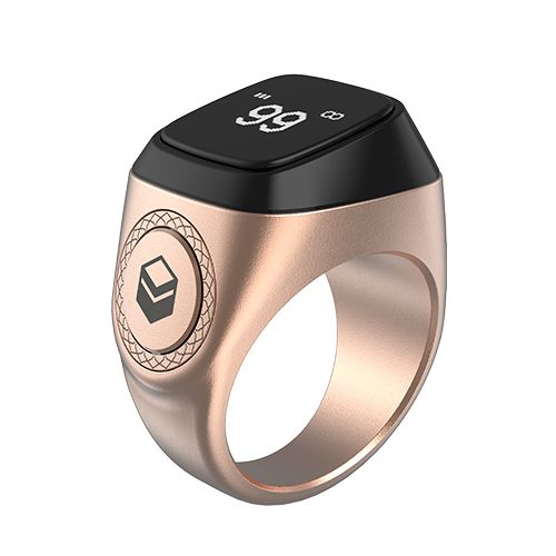 IQibla Zikr Ring 5 Prayer Time Reminders Tasbih Counter