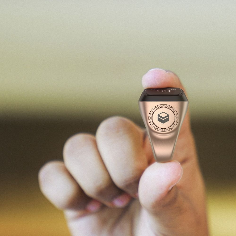 IQibla Zikr Ring 5 Prayer Time Reminders Tasbih Counter