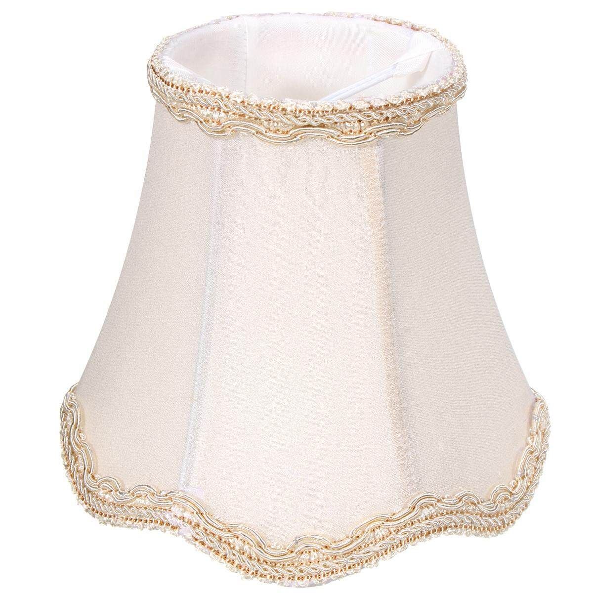 Vintage Small Lace Lamp Shades Textured Fabric Ceiling Chandelier Light Covers #024 Model 024