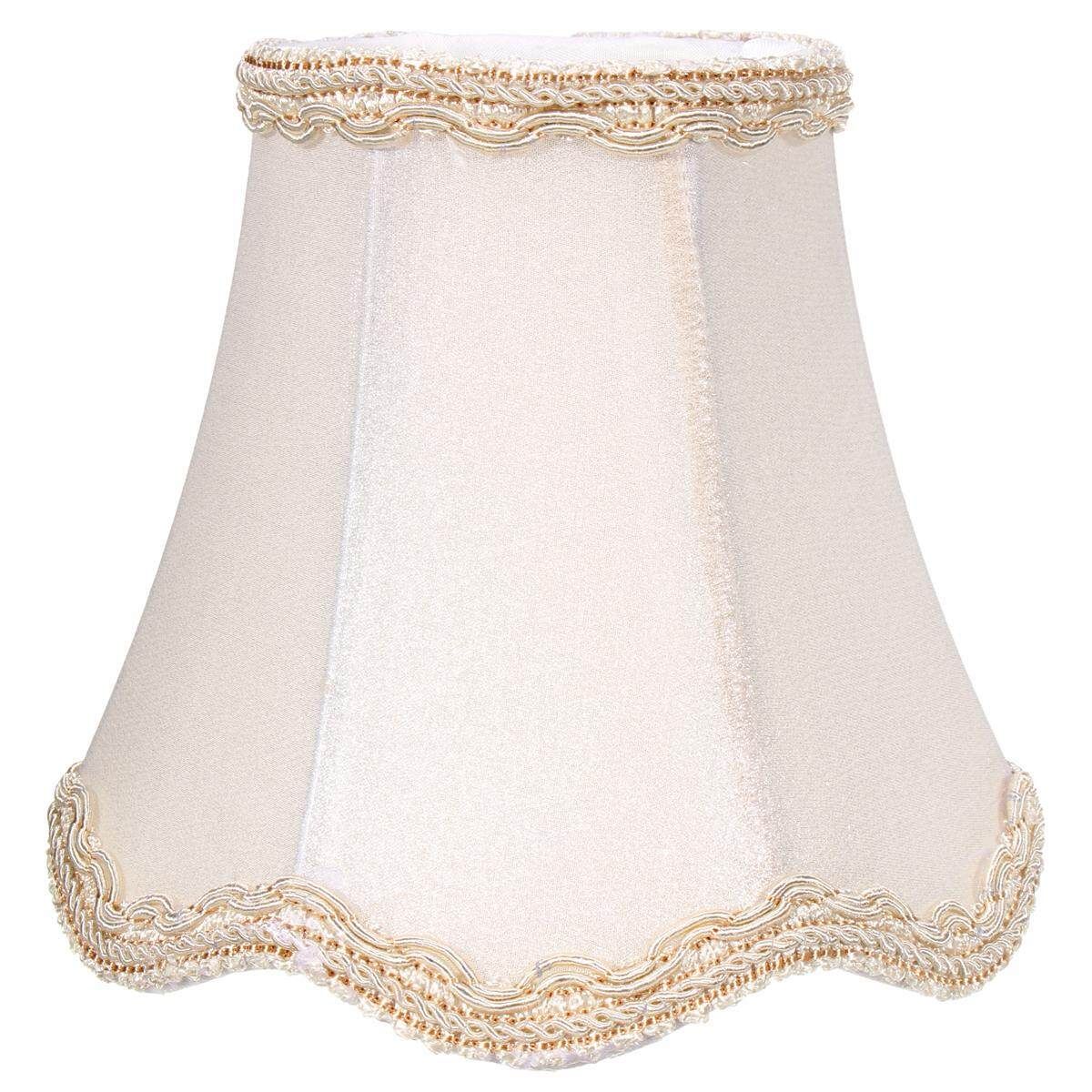 Vintage Small Lace Lamp Shades Textured Fabric Ceiling Chandelier Light Covers #024 Model 024