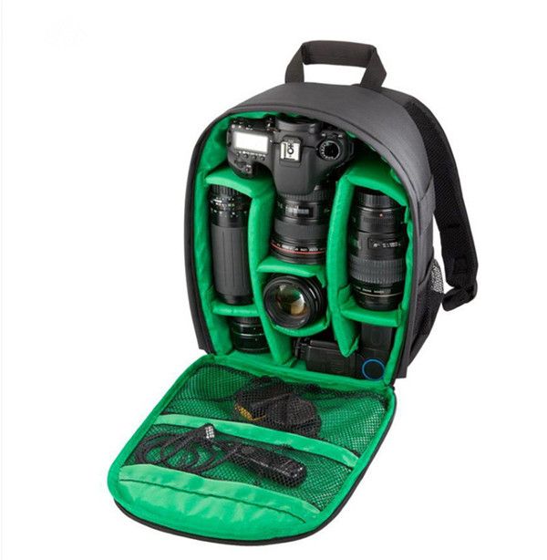 Professional Waterproof Dslr Camera Backpack Bag Case For Canon Nikon Sony Travel Camera Lens Photo  Photography Camerabag