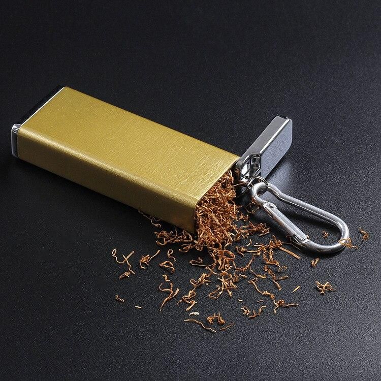 Portable Tobacco Cases Portable Tobacco Cases with Cover Sealed Anti-ash Ashtray Mini Outdoor Travel Ashtray Tobacco Cases