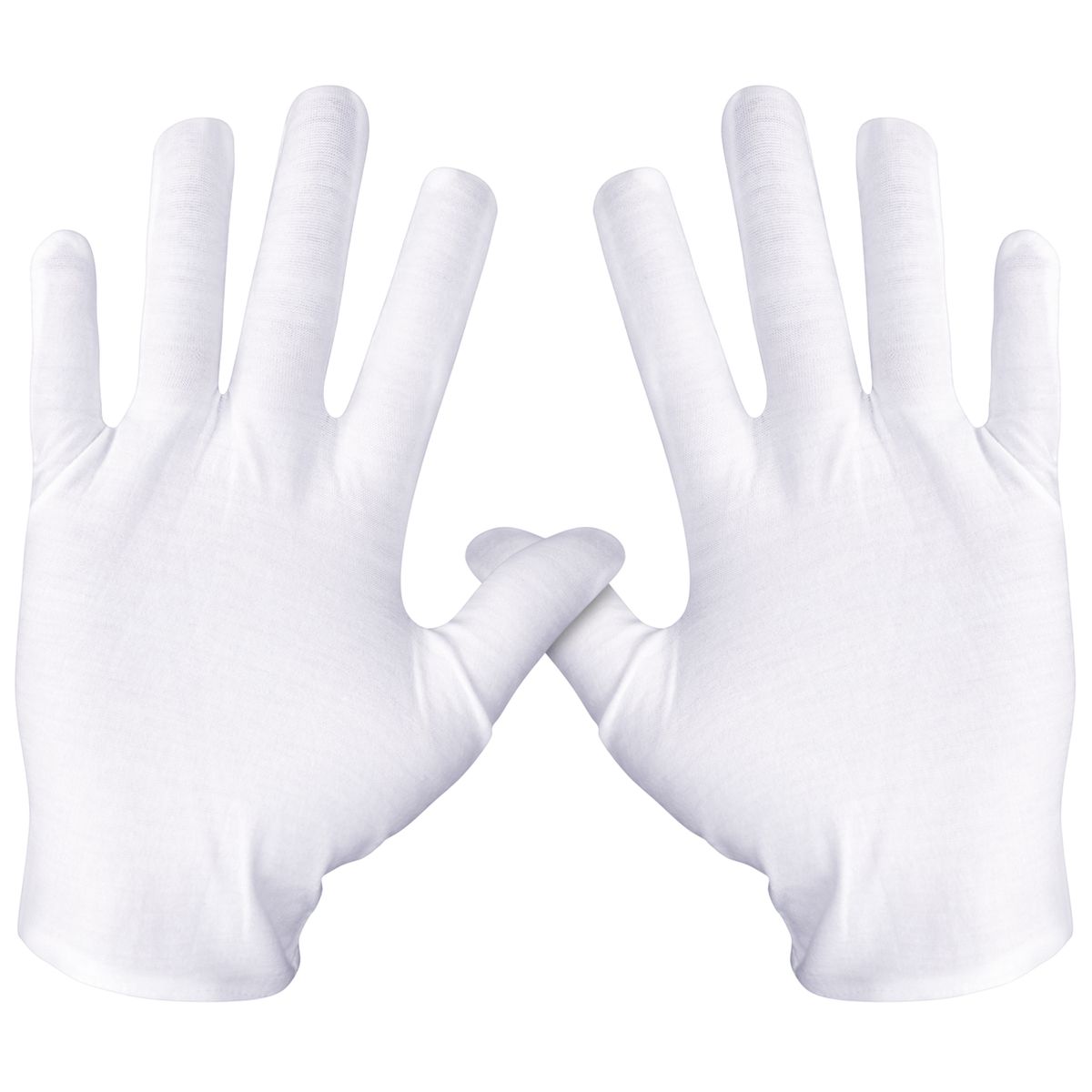 Neewer 12 Pairs (24 Gloves) 100% Cotton Lisle White Inspection Work Gloves For Coin, Jewelry, Silver, Or Photo Inspection