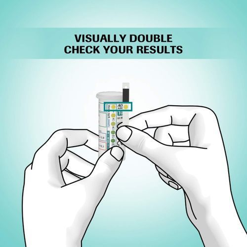 (Active) Blood Sugar Testing Strips - 50 Pieces.