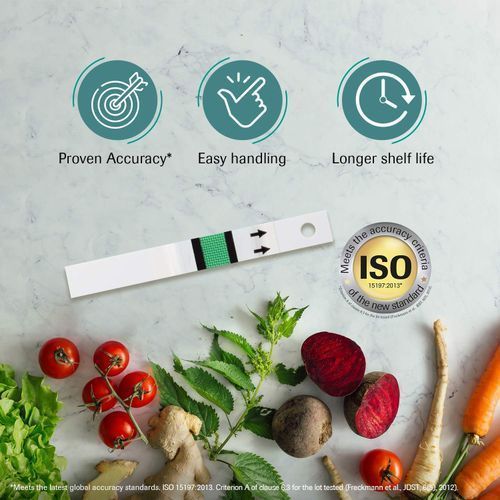 (Active) Blood Sugar Testing Strips - 50 Pieces.