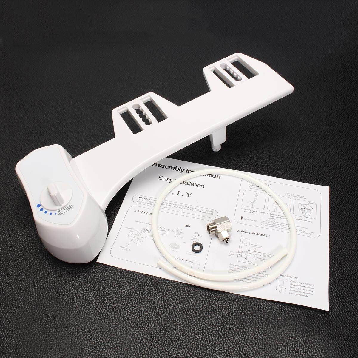 Fresh Water Wash Clean Bathroom Bidet Nozzle Toilet Seat Attachment Non-Electric Simple Wash Buttocks Smart Toilet Seat Wash Cleaning Woman Washer Including Accessories: Europe 3 / 8