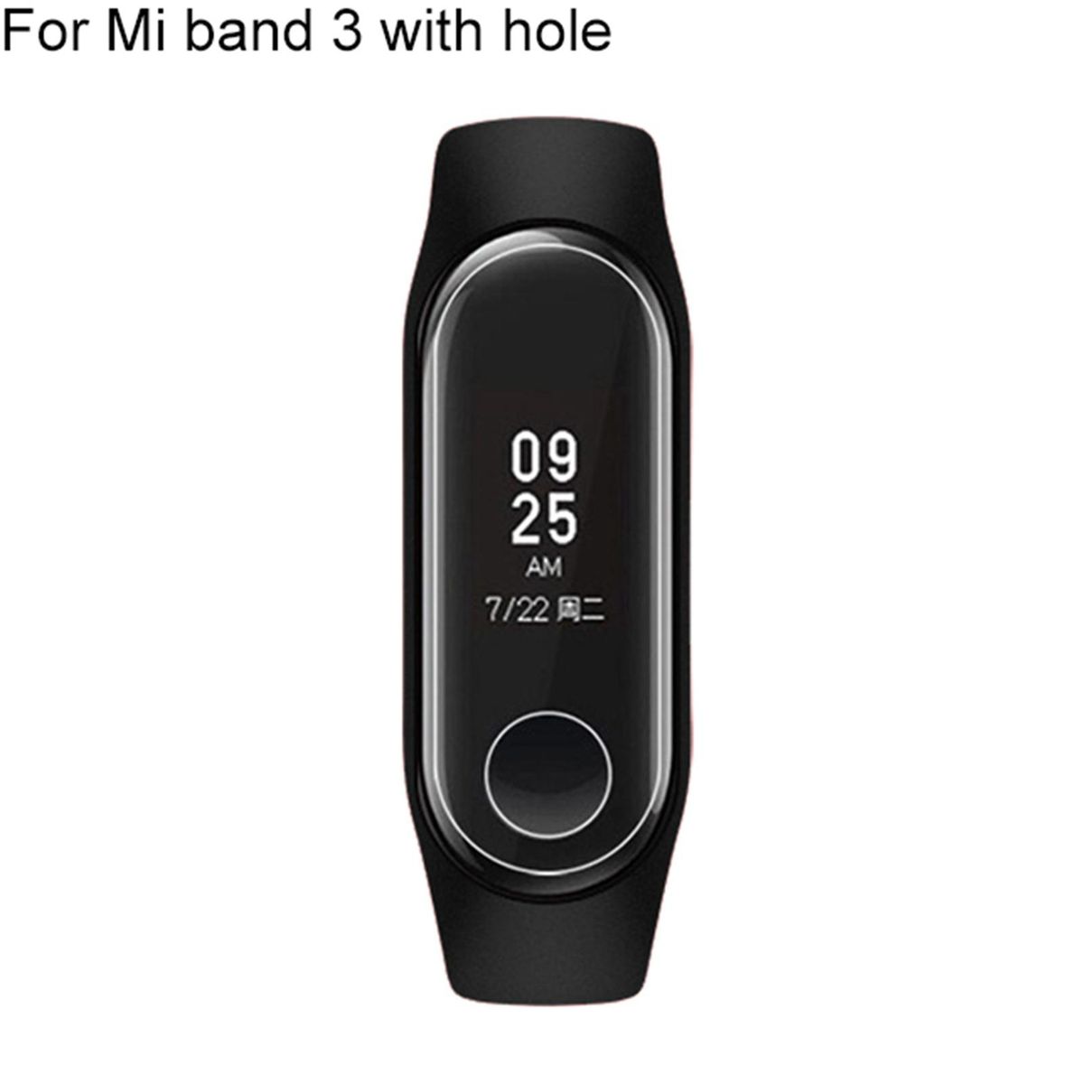 TPU Scratch-proof Smart Bracelet Full Screen Protector for-