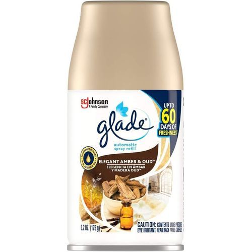 Glade Automatic Spray Refill Elegant Amber & Oud 6.2 Oz