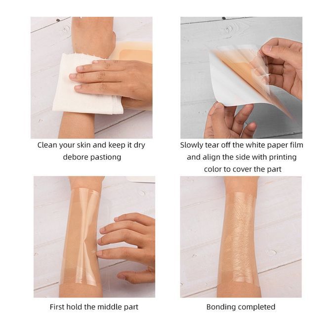 Breathable Flaw Tape Scar Birthmarks Cover Flesh For