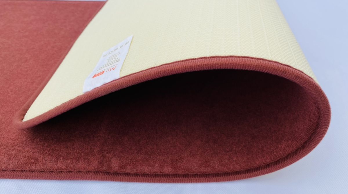 2in1 Memory Foam Mat For Bedroom Kitchen & Bathroom BROWN