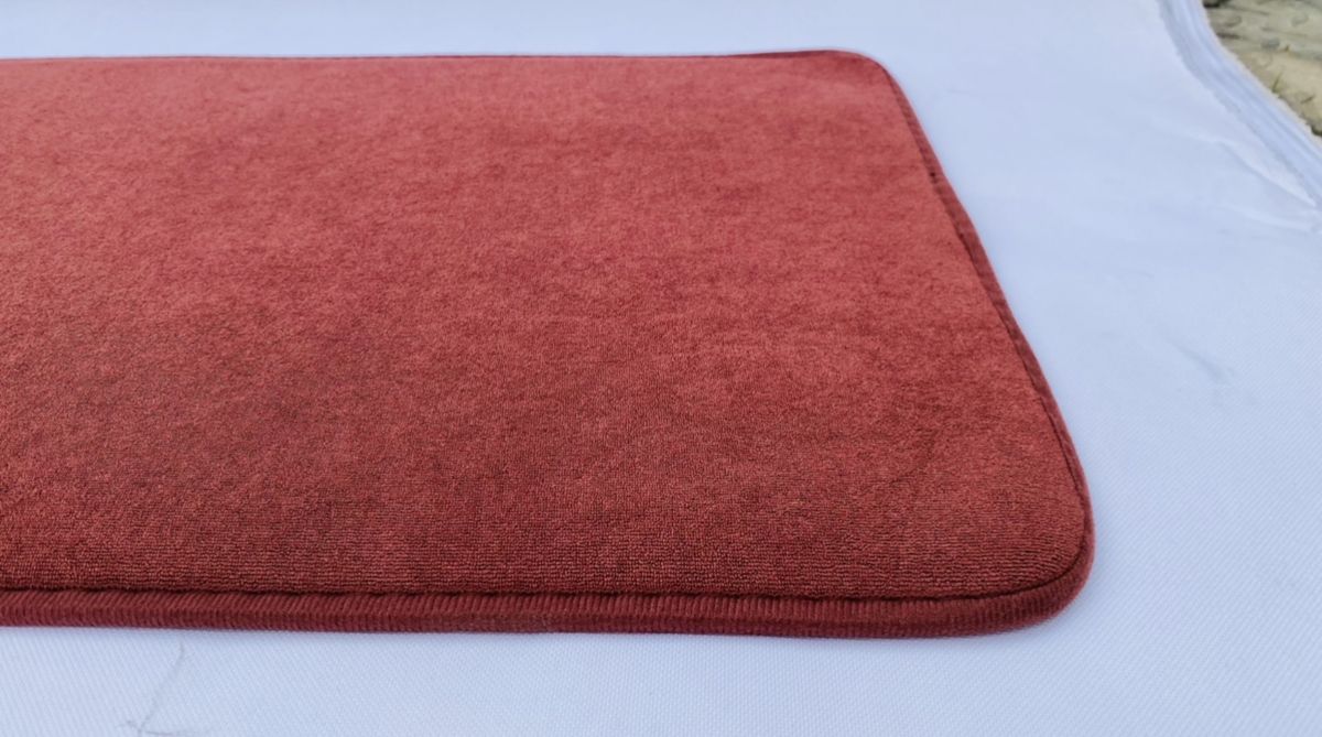 2in1 Memory Foam Mat For Bedroom Kitchen & Bathroom BROWN
