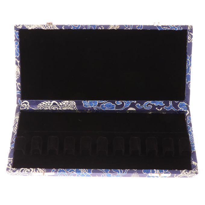 Bassoon Reed Storage Case Box With Silk Cover Dedicated For 10 Reeds