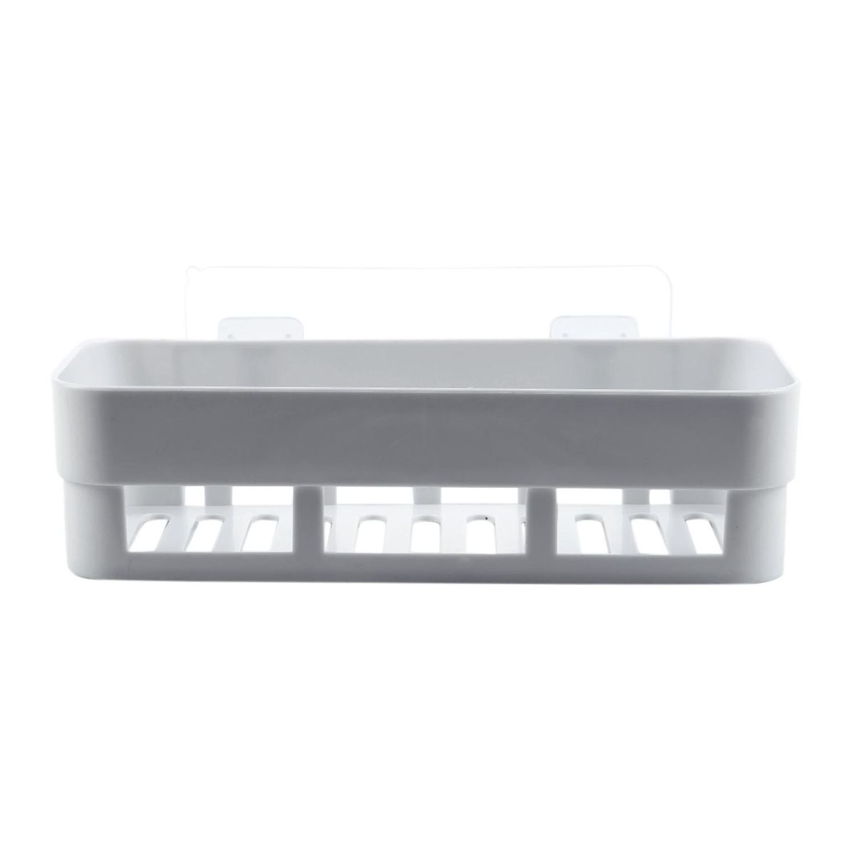 Bathroom shelves Wall-mounted bathroom shelves Toilet suction Cup Storage Rack Storage Shelf Suction Cup Wall Mounted Rectangle Bathroom Toilet White