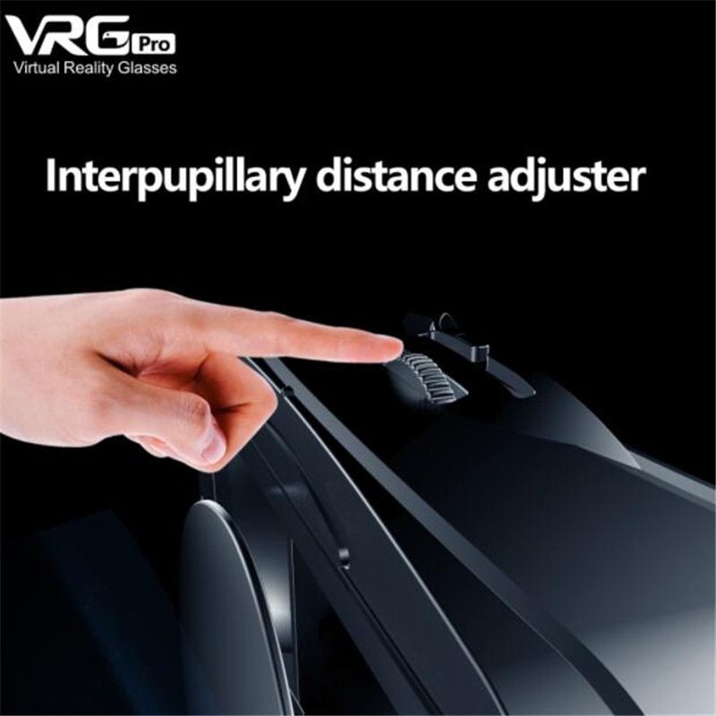 VR Virtual Reality 3D Glasses Box Stereo VR Google Cardboard Headset  For IOS Android Smartphone,Wireless Rocker