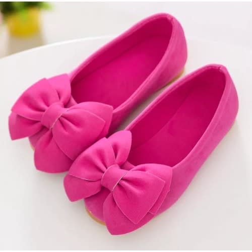 Bow Girl Shoe- Pink