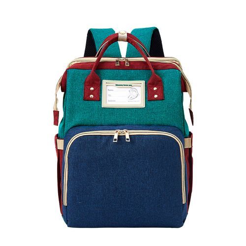 (Red Green And Blue)3 In 1 Nappy Diaper Bag With Extendable