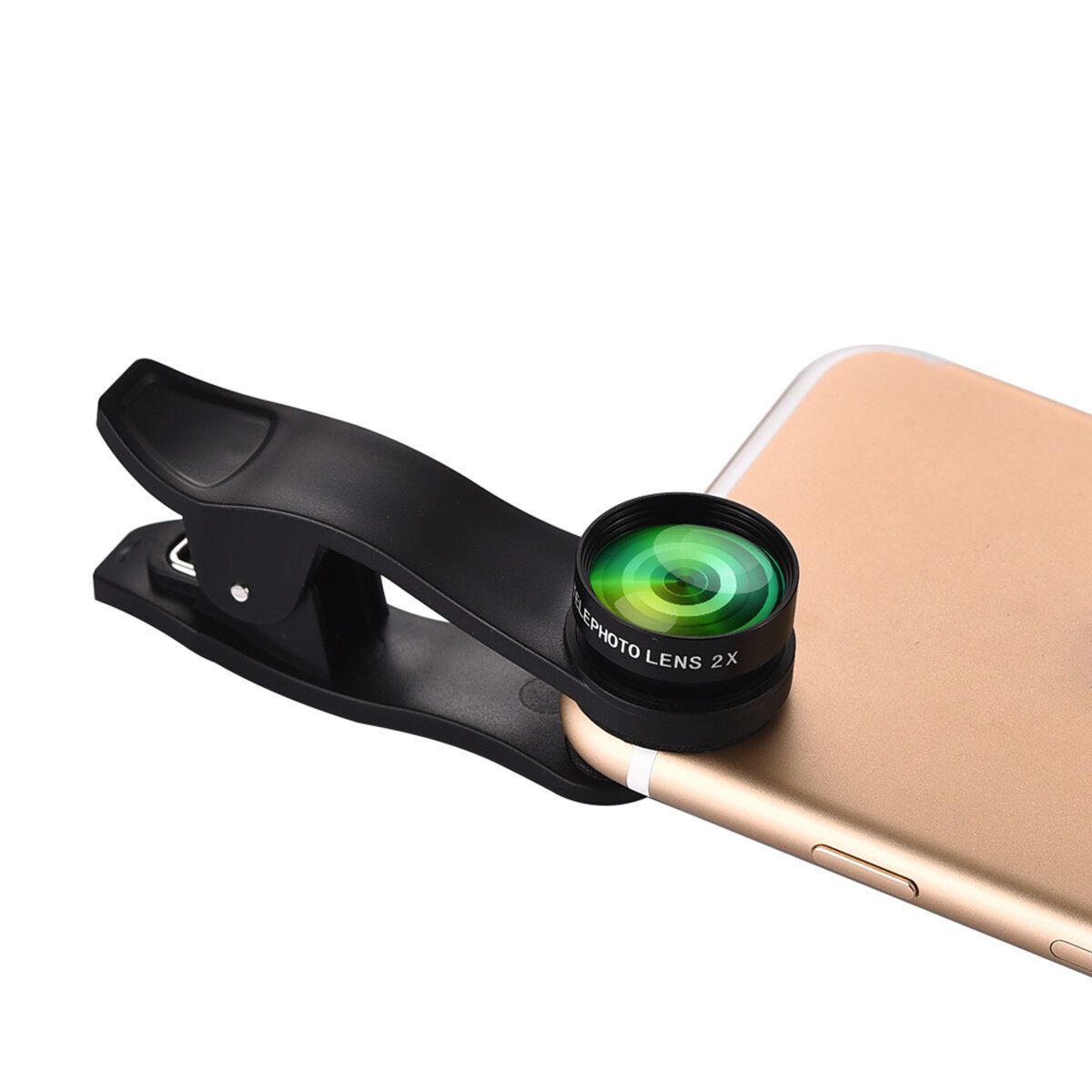 5 In 1 Phone Camera Lens Fish Eye Wide Angle Macro Clip Set For Cellphone