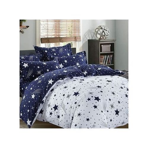 Quality Duvet + Bedsheets + Pillowcases-Blue Star/White Star