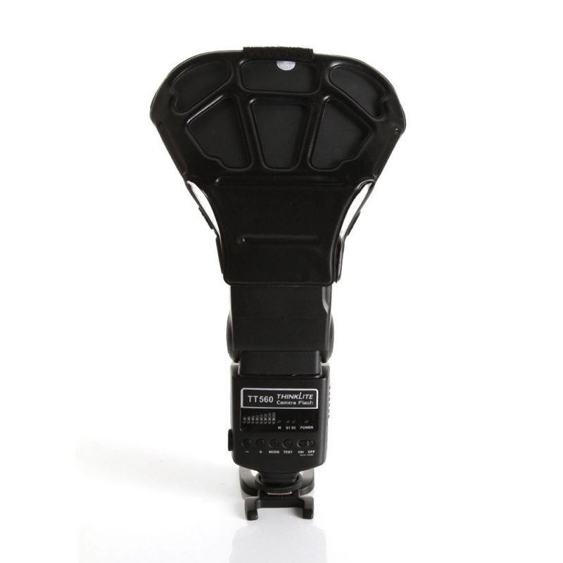 Universal Speedlight Flash Light Bounce Diffuser With 3-