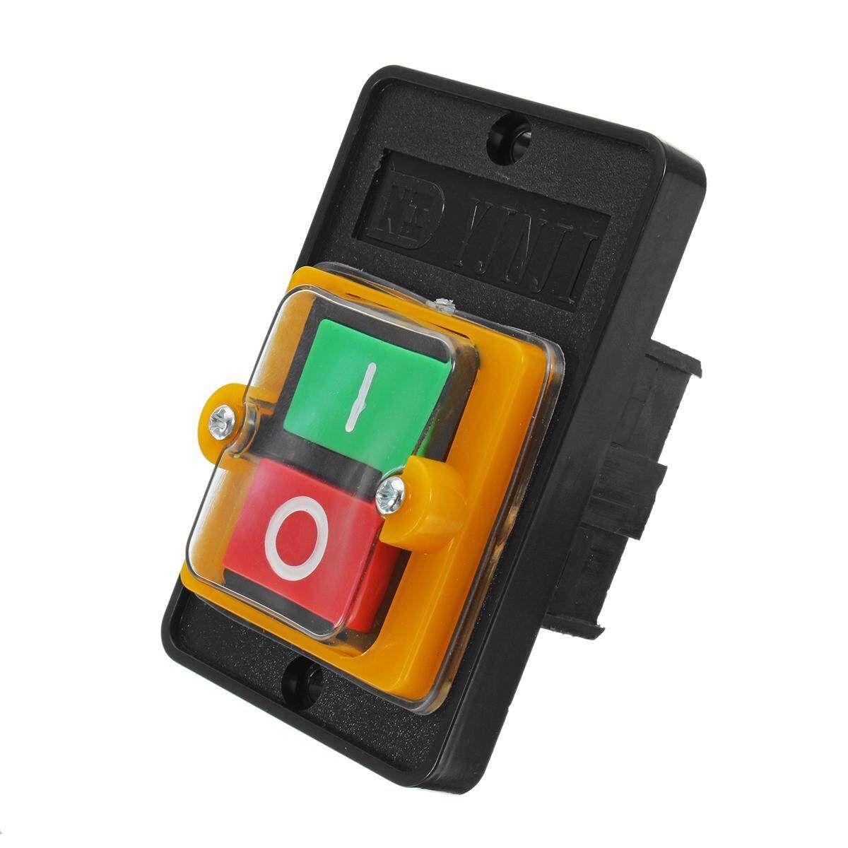 AC 220/380V On/Off Switch For Drill Motor Machine Water Proof Push Button KAO-5M Industrial Machine Switch