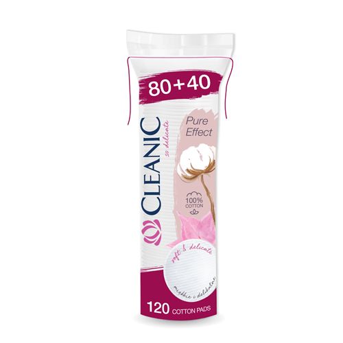 Pure Effect Cotton Pads 120 X2