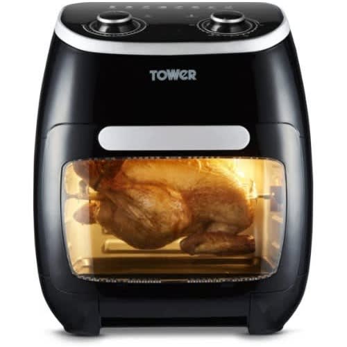5-in-1 Air Fryer Oven With Rapid Air Circulation, Manual Control And 60 Minute Timer