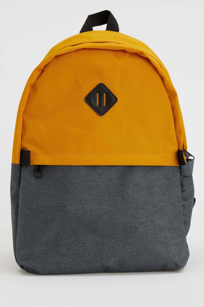 Man Casual Backpack - Yellow