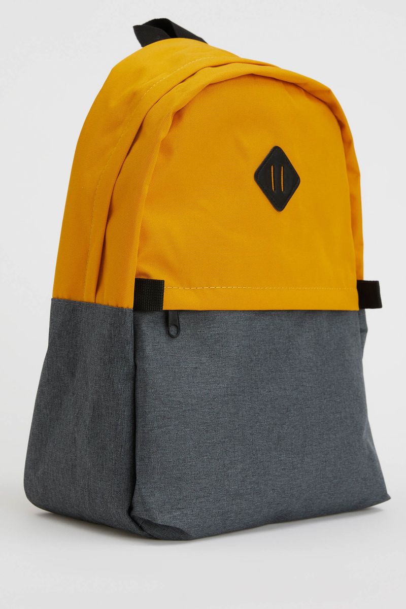 Man Casual Backpack - Yellow