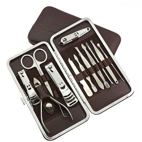 Pedicure Manicure Set Nail Clippers Cleaner  Grooming Kit