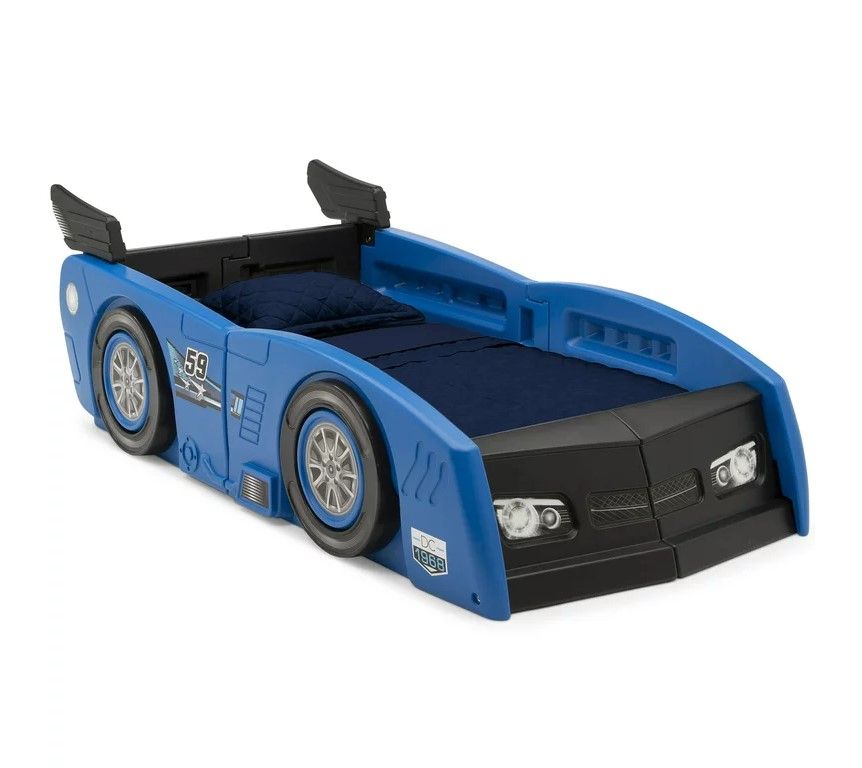 Grand Prix Kids Plastic Toddler Bed