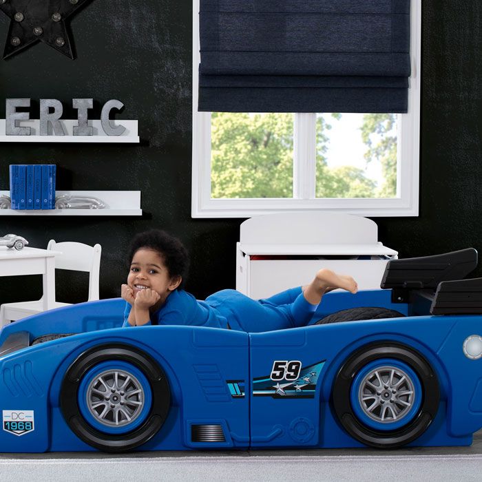Grand Prix Kids Plastic Toddler Bed